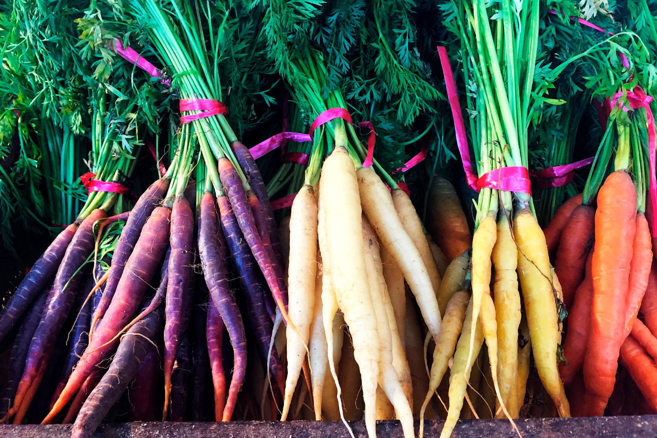 Variety of carrots