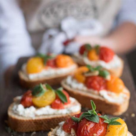 Tray of Bruschetta Tray of Bruschetta
